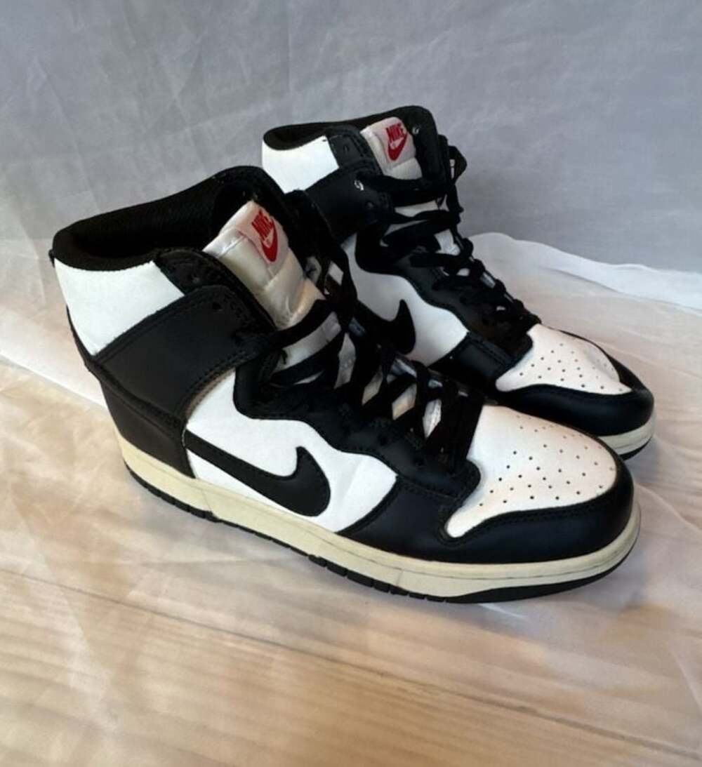 Nike Dunk High Black and White Panda Womens Sneakers